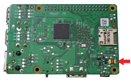 Raspberry Pi 3 板载自复位保险丝图片