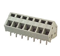 Image of board mounting connector has stripped wires terminated to it
