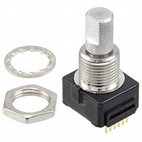 Image of CTS 291V1022F832AB with the typical threaded bushing, lock washer, and lock nut