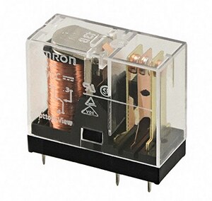 Omron Electronics 的 PC 板式安裝 G2R-1-DC24 一般用途繼電器圖片
