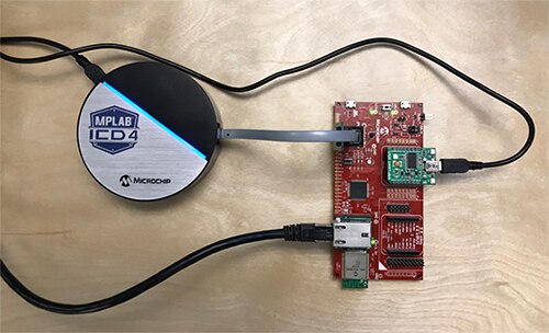 Image of Microchip PIC32MZEF Curiosity Development Kit