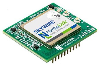 Image of Skywire LTE Cat M1 module from NimbeLink
