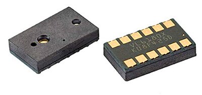 STMicroelectronics 第一代 VL6180X 感測器的圖片