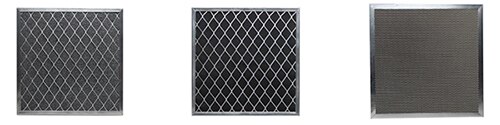 Image of three types of filters