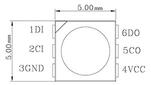 Schaltbild: BL-HBGR32L-3-TRB-8 von American Bright
