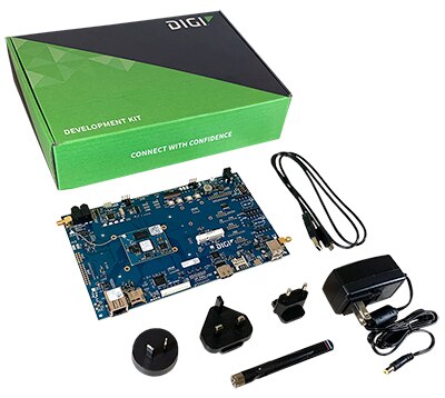 Digi 的 CC-WMX8MN-KIT ConnectCore 8M Nano 开发套件图片
