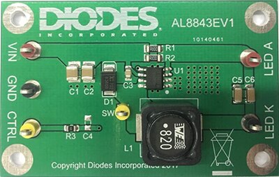 Diodes AL8843EV1 评估板的图