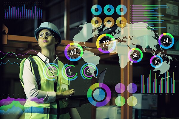 数字 IIoT 连接屏幕图片