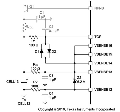 Texas Instruments 的 bq76PL455A 图