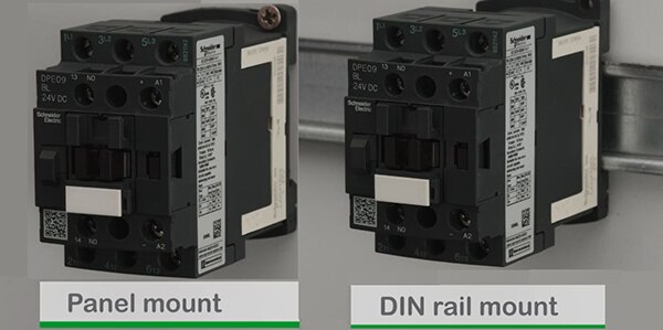 Schneider Electric 的典型接觸器外殼圖片
