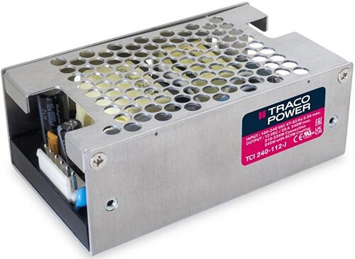 TRACO Power 的 TCI 240-112-J 240 W 電源供應器圖片