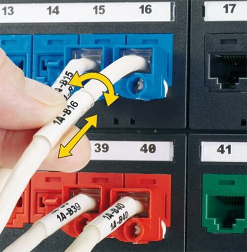 Image of Panduit Turn-Tell labels