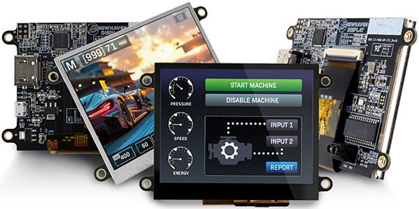 Newhaven Display 的 3.5” IPS HDMI TFT 显示屏