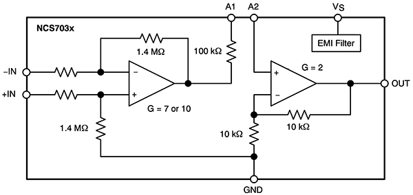 Diagram of onsemi NCV7030DM2G014R2G CSA