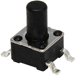 Image of CIT’s CS1104 series SMT tactile switches