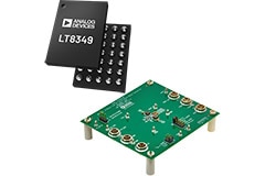 Image of Analog Devices LT8349 2-Phase Low IQ Synchronous Boost Converter
