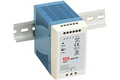 Image of MEAN WELL MDR-100 Series 96 W Single-Output Industrial DIN Rail Power Supply