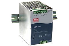 Image of MEAN WELL SDR-480 Series 480 W Industrial DIN Rail Power Supply