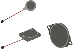 Image of PUI Audio High Fidelity Speakers