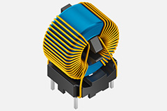 Image of TDK B82722V6 Compact High-Voltage Ring-Core Double Chokes
