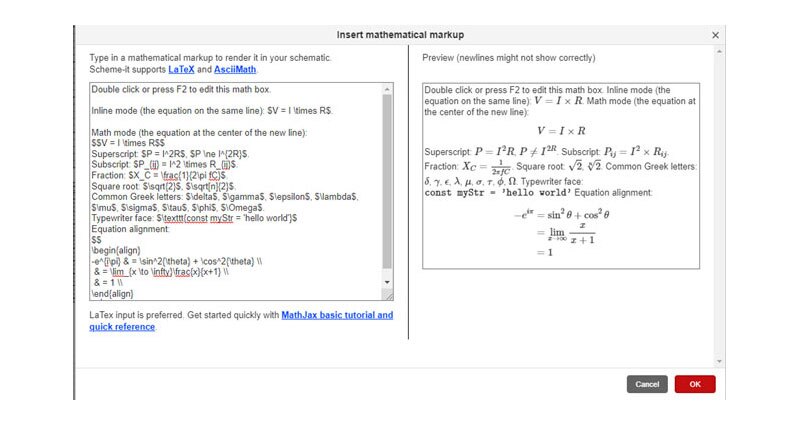 Image of Scheme-it – DigiKey’s Homework and Reference Sheet Solution