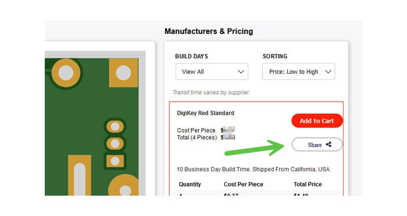 Image of How to Share Your New (and Previous) Custom PCB Orders