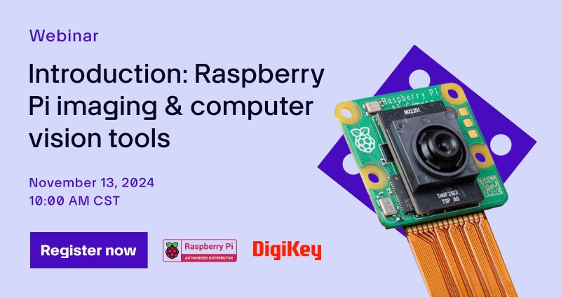 Image of Webinar – Introduction: Raspberry Pi Imaging and Computer Vision Tools