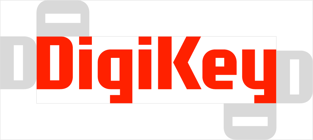 DigiKey logo with D spacing on all sides
