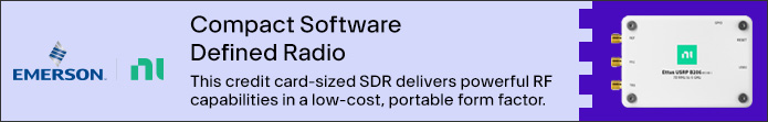 Image of National Instruments Pocket-sized powerhouse: NI Ettus USRP B206mini-i Banner