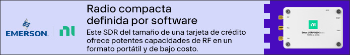 Image of National Instruments Pocket-sized powerhouse: NI Ettus USRP B206mini-i Banner