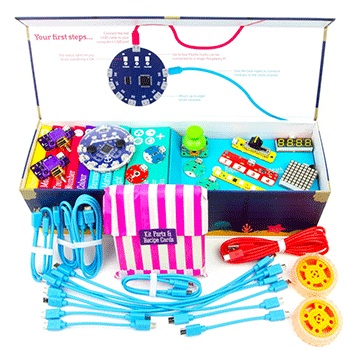 Image of Pimoroni Flotilla Mega Treasure Chest Starter Kit