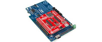 Image of Cypress/Sparkfun's Pioneer IoT Add on Shield