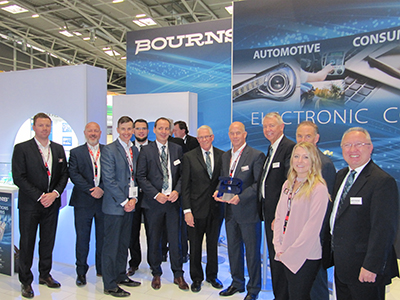 Image of Bourns Honoring DigiKey with Best POS Growth eCommerce Partner, EMEA Award