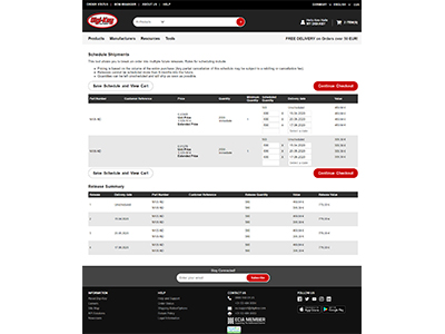 Image of DigiKey Expands Online Scheduling Feature in Local Currency - EMEA