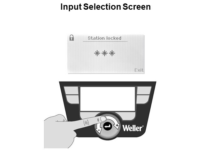 Input Selection Screen