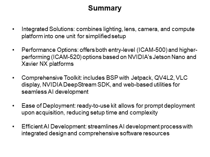 Image of Advantech ICAM-500 Series Industrial AI Camera Development Kit - Summary