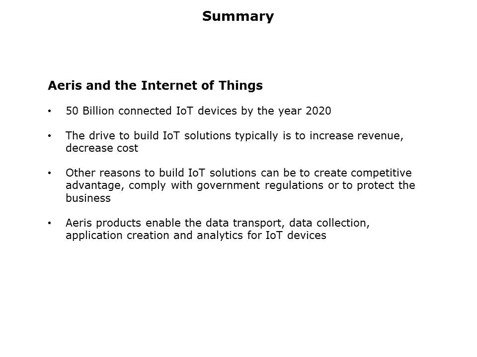 What is the IoT 1 Slide 8
