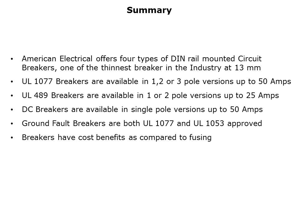 DIN Rail Mounted Circuit Breakers Slide 10