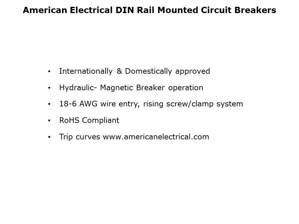 DIN Rail Mounted Circuit Breakers Slide 9