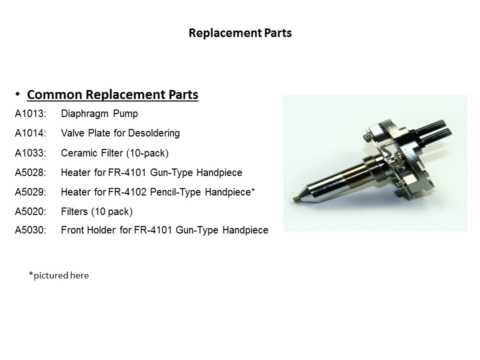 replacement parts