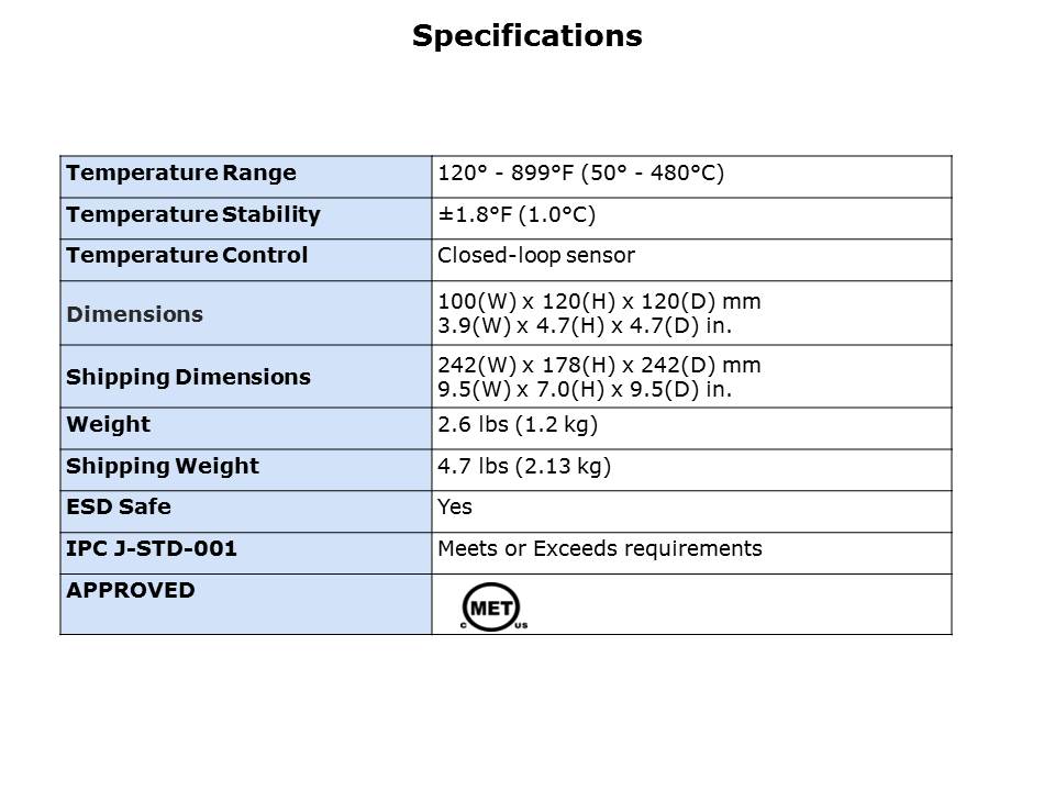 FX-888D Soldering Station Slide 3