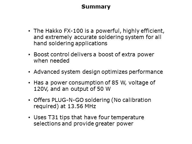 Image of American Hakko FX100-04 RF Induction Heat Soldering Station - T31 Tips