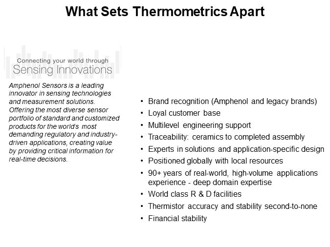 What Sets Thermometrics Apart