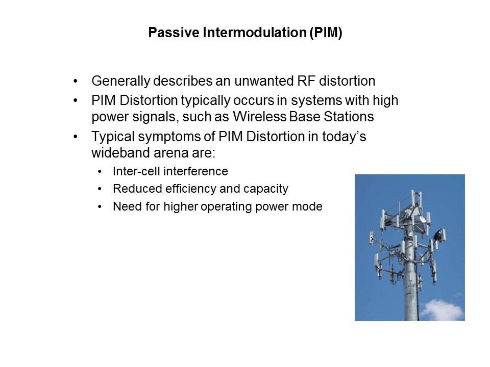 Low-PIM Products Overview Slide 2