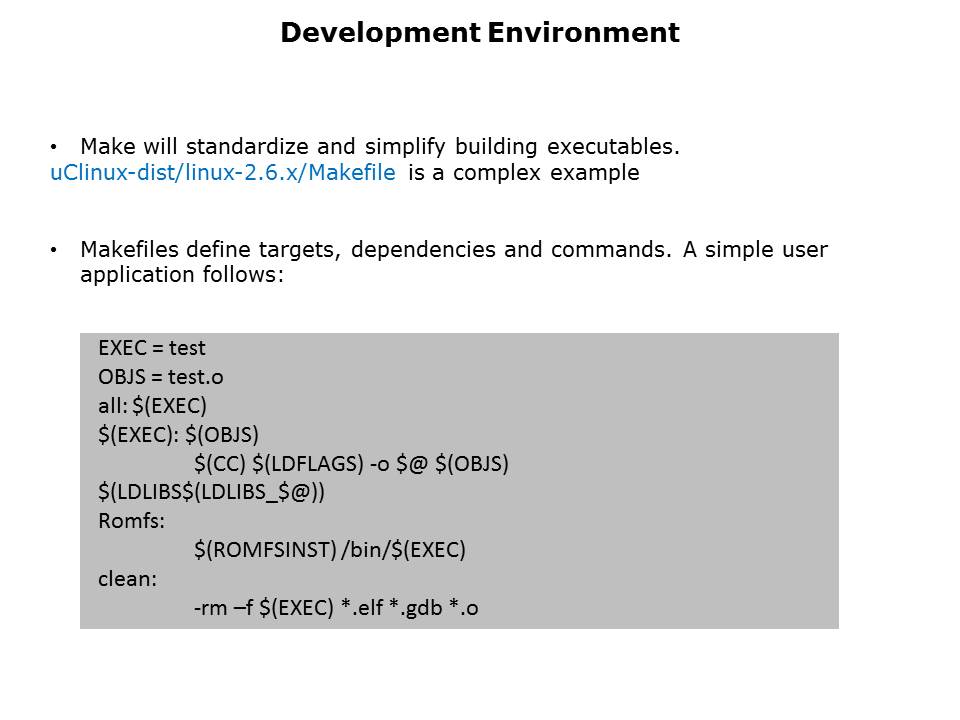 DSP Blackfin STAMP BSP Slide 11