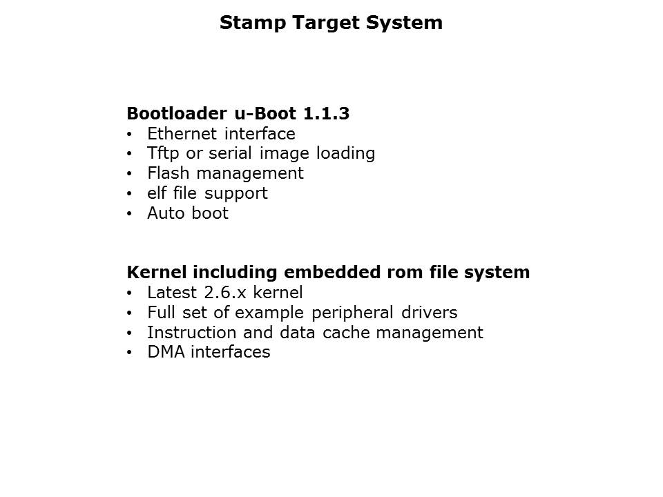 DSP Blackfin STAMP BSP Slide 26