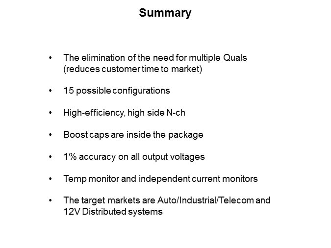 Image of Analog Devices LTC3376 Family-Slide9