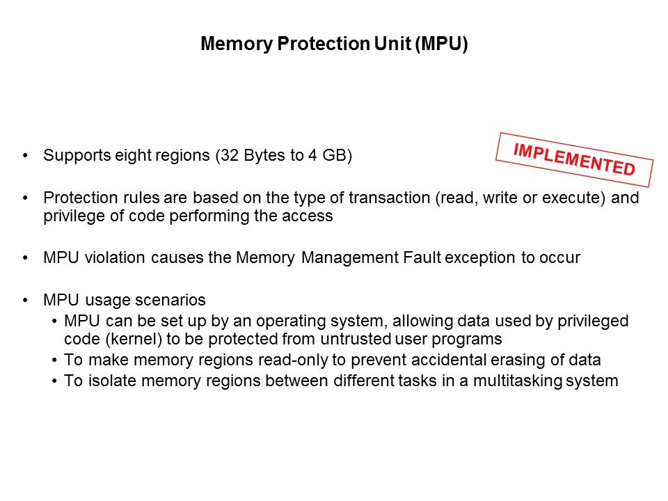 SAM3U Cortex-M3 Based MCU Introduction Slide 6