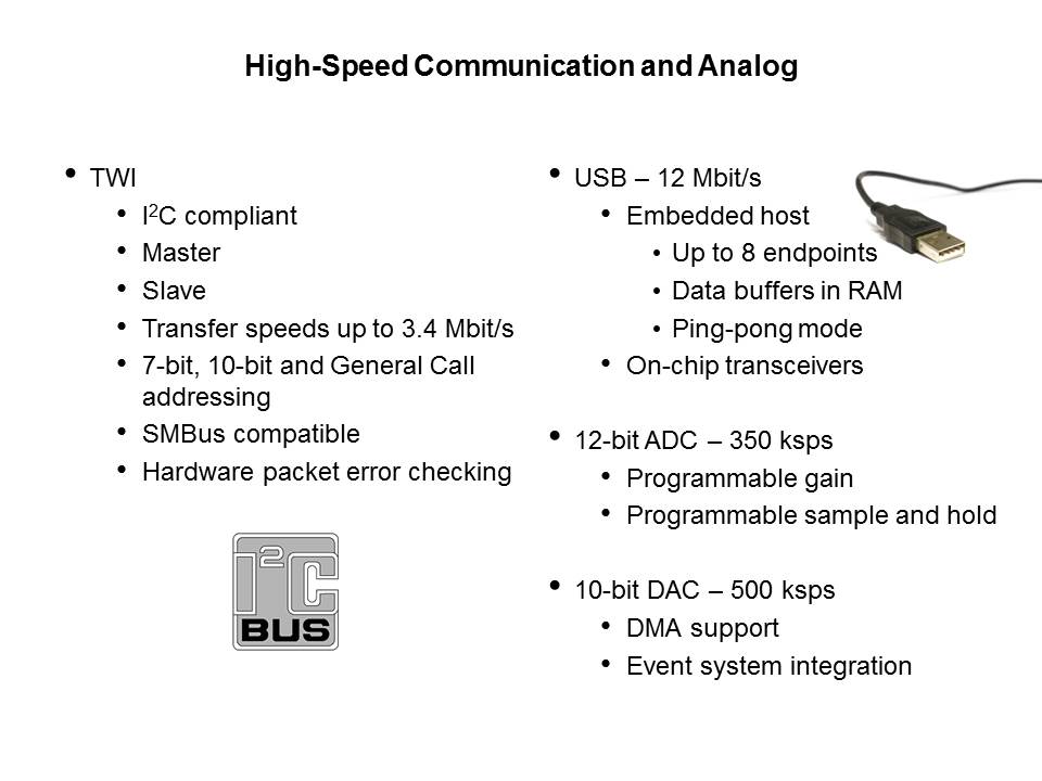 SAM4L Cortex-M4 Low Power Microcontroller Slide 14