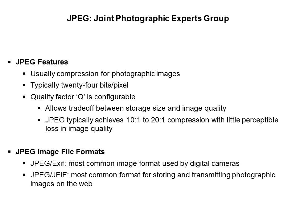 jpeg features